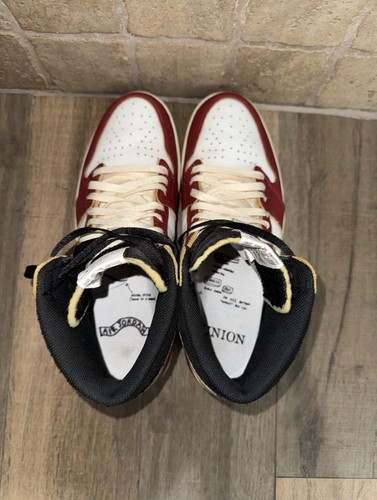 Union LA x Nike Air Jordan 1 Retro High Chicago Shadow taglia 13 indossate 2 volte 2025 - Foto 4 di 8