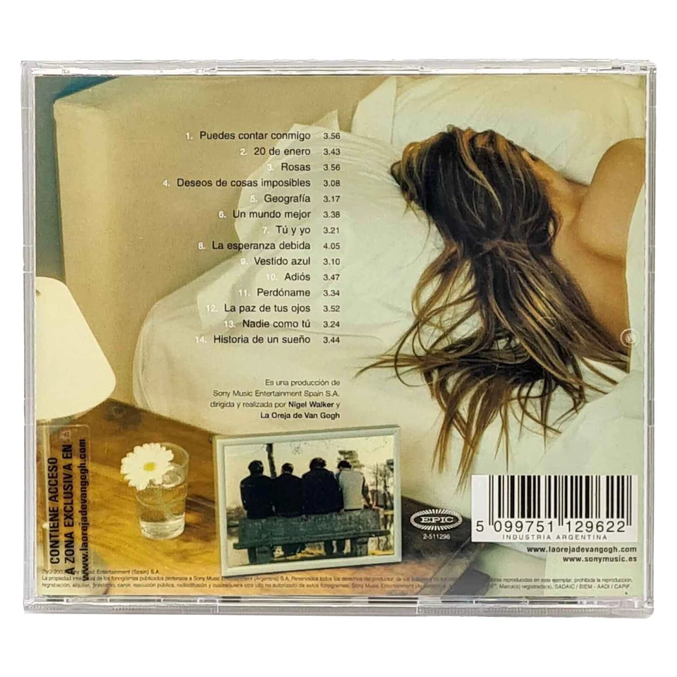La Oreja De Van Gogh - Lo Que Te Conté Mientras Te Hacias La Dormida - CD - Mint Foto 2 de 2
