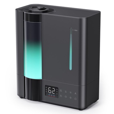 ALROCKET 8L Ultrasonic Whole House Humidifier, Warm and Cool Mist, 1000 sq ft