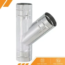 3" 3 Way Duct Splitter Y Connector Air Vent Hose Exhaust Pipe Adapter Joint