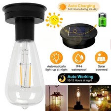 2PACK Solar Light Bulbs Replacement Solar Module,Solar Panel Lantern for Garden