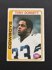 Topps 1978 Tony Dorsett Dallas Cowboys #315 Rookie, Football Card. HOF player. . rookie card picture