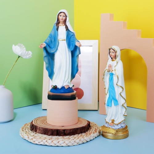 Generous Virgin Mary Statue, Our Lady of Lourdes Blessed Mother Statues, 8.5 ... - Picture 6 of 6