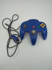 Nintendo 64 Blue Controller NUS-005 Official N64 OEM Tested Working
