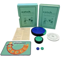 Catch Phrase! Vintage Bookshelf Edition Board Game Deluxe Linen Book EUC