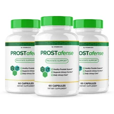 (3 Pack) Prostafense Capsules Prostate Support Prosta Fense Pills (180 Capsules)