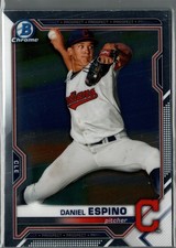 2021 Bowman #BCP-123 Daniel Espino Chrome Prospects