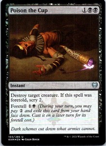 Poison the Cup 103 Foil Uncommon Kaldheim MTG