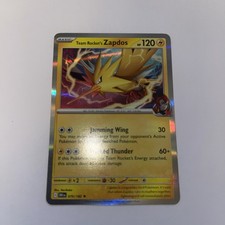 Team Rocket's Zapdos 070/182 (REVERSE HOLO) Pokemon TCG: SV10: Destined Rivals