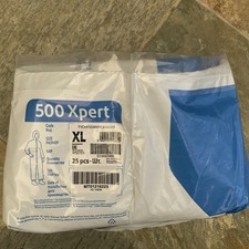 Tyvek DuPont X-LARGE XL 500 Xpert Expert Coverall Suit CAT III. SKu x 25