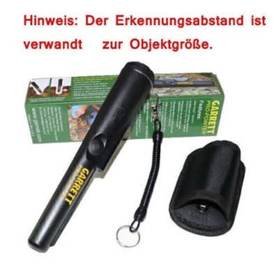 Garrett Pro-Pointer PinPointer Metalldetektor wasserdichte Handheld Pro Zei P6Y2