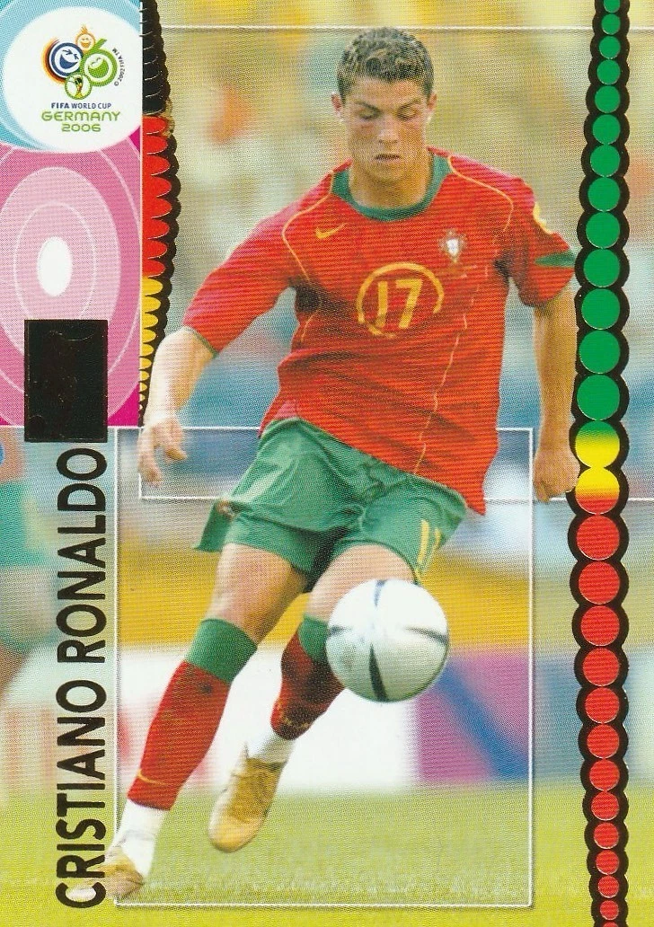 2006 Panini FIFA World Cup Germany Cristiano Ronaldo #169 for sale
