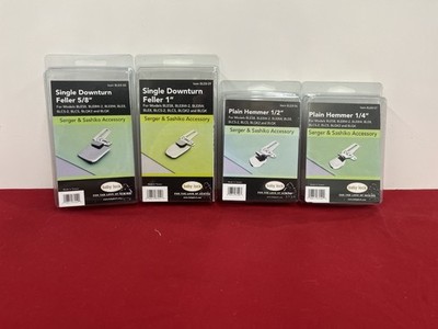 Baby Lock BLE8 Hemmer Downturn Feller Lot of 4 NEW Evolve Evolution Triumph
