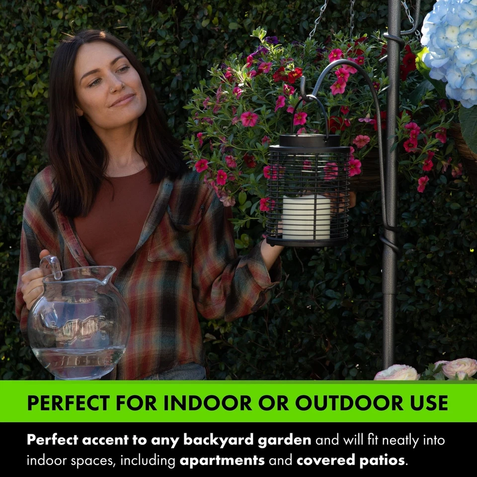 Mayordomo de patio YT-5 yardas árbol colgante jardín - tres ganchos de pastor para exteriores... Foto 4 de 4