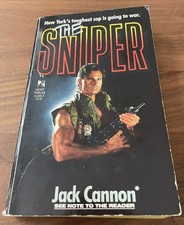 The Sniper Jack Cannon PBK 1989 Detective Ryker Thriller Nelson DeMille Crime 1s