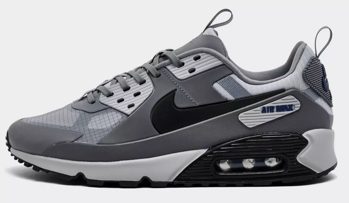 nike air max 90 mens size 7 shoes gray athletic running sneakers Men main image 3