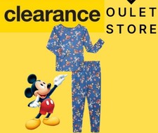 Disney Mickey Mouse Toddlers size 2T Halloween Pajama Top and Pants Set, 2-Piece