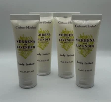 (4 Tubes) Crabtree & Evelyn Verbena & Lavender Body Lotion .8oz