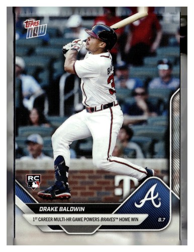 2025 Topps Now 530 Drake Baldwin