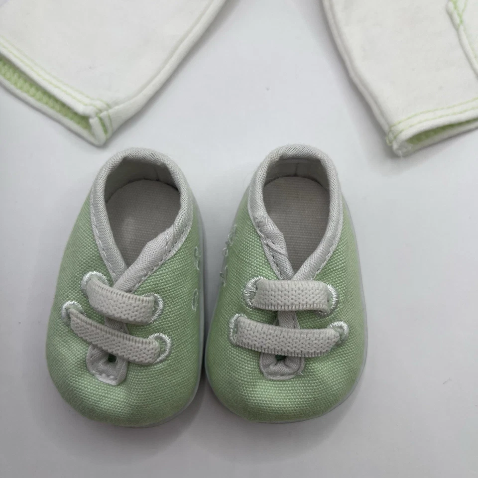 LKnew! Complete Set! Bitty Baby Doll Bitty Twin Boy White Dots Outfit with Book - Image 4 of 4