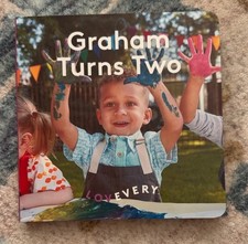 Lovevery Graham Turns Two Board Book from The Companion Play Kit 22-24 Months