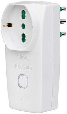 VIMAR ADAPTER S17+UNIVERSAL+SCHALTER +WIFI 1500W WEISS 00335.B