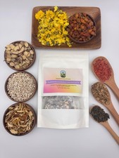Dandelion Wolfberry Goji Botanical Herbal Tea Caffeine-Free 12 bags 120G Vitals