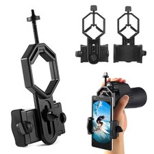 NEW Universal Telescope Cell Phone Mount Adapter for Monocular Spotting Scope US