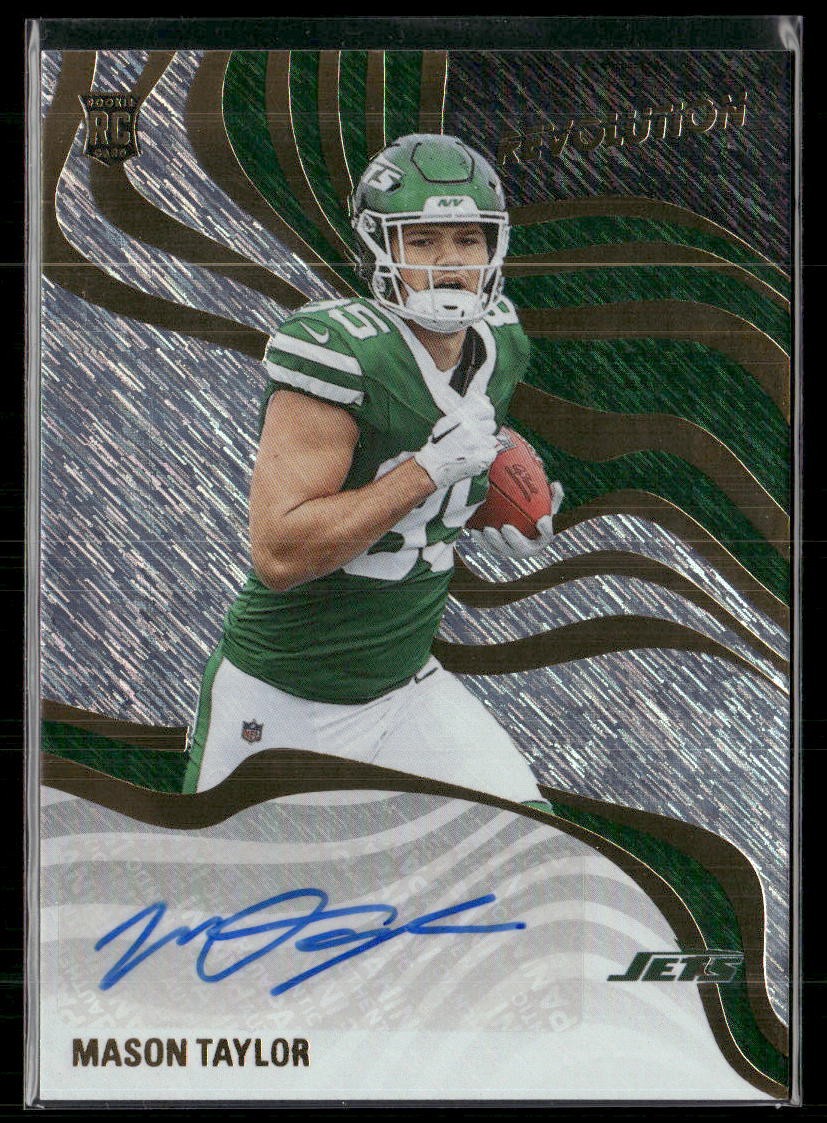 2025 Panini Revolution #RSA-MTR Mason Taylor Revolution Signatures Storm