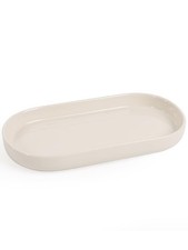 7" Ceramic Bathroom Vanity Tray - Bathroom Organizer Countertop Tray for Perf...