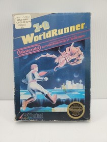 3-D WorldRunner (1987 Nintendo Entertainment System NES) | No manual