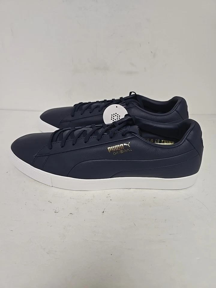 Zapato de golf PUMA Original G para hombre 192529-01 blanco marino talla 14M Foto 4 de 4