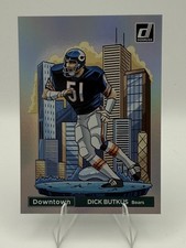2024 Panini Donruss Downtown Dick Butkus #9 Chicago Bears NFL Insert