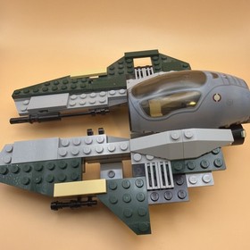 LEGO Star Wars 9494 Obi-Wan's Jedi Interceptor - DARK GREEN Partial Incomplete