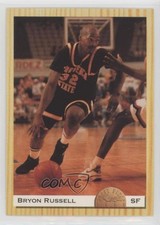 1993-94 Classic Draft Picks Bryon Russell #65 Rookie RC 0il7