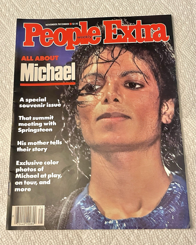 1984 Michael Jackson People Extra Special Edition Nov/Dec Magazine Collectible 