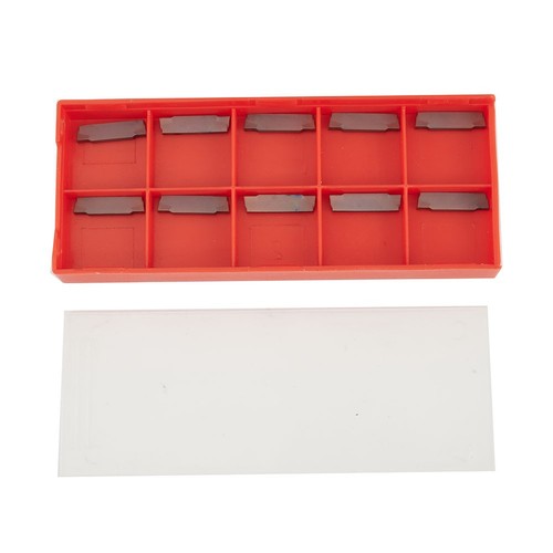 10 Pcs MGMN200-G LDA-Carbide Inserts Blades-For-Grooving Cutting-Lathe-Tool New - Afbeelding 8 van 21