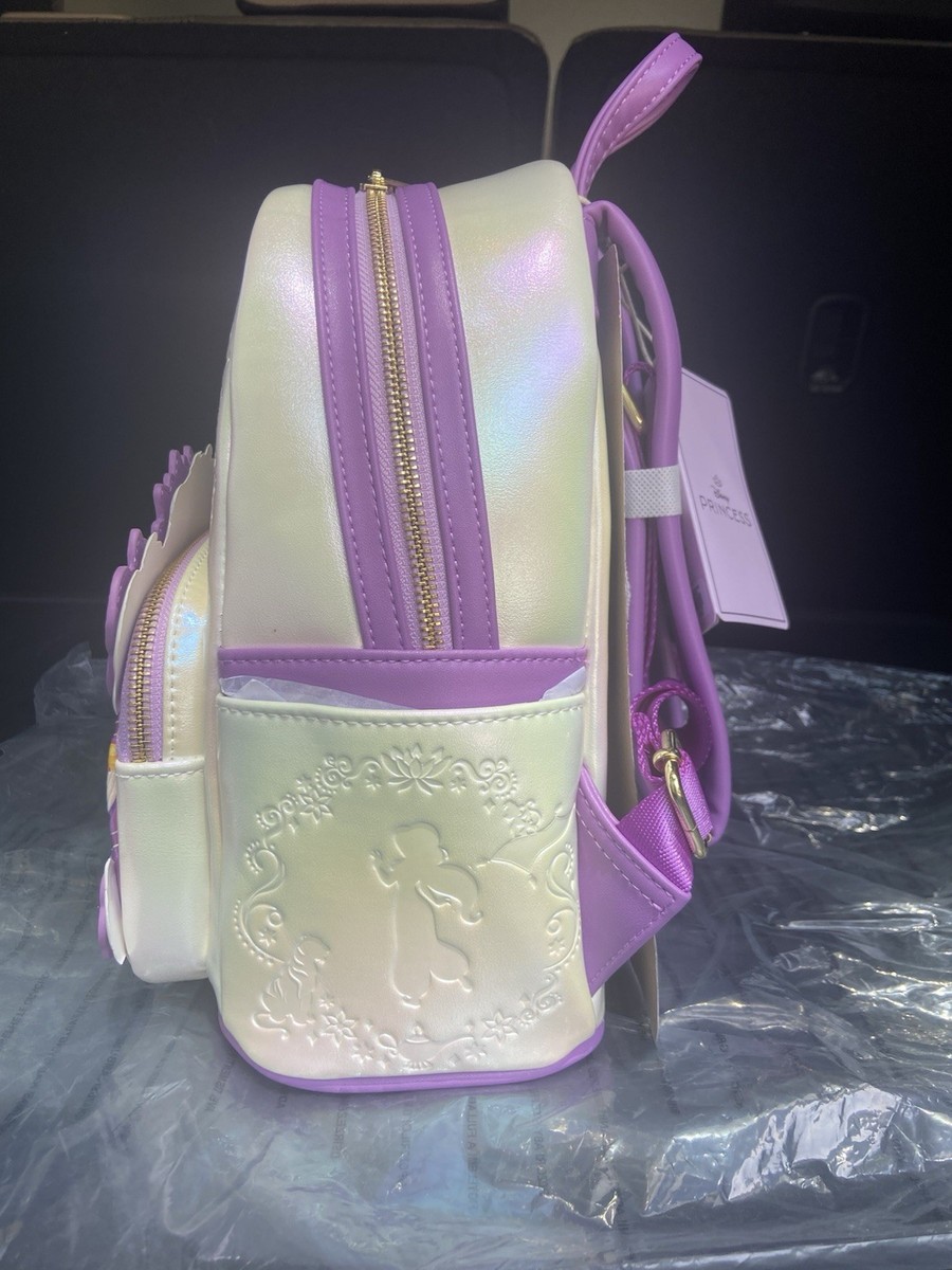 Disney Loungefly Aladdin Jasmine Mini Backpack Purple  display picture 2
