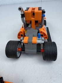 LEGO RACERS 8493- Orange Racing Car 22 Ace Just Car Lego  Toy Building Pieces