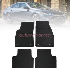 Floor Mats Fits 2016 2017 2018 2019 2020 Chevy Malibu Velour Carpet Replacement