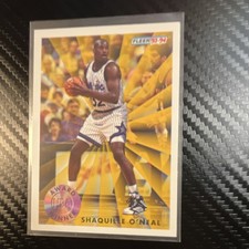 Fleer 1993-94 Shaquille O'Neal Award Winner Rookie of the Year #231 NBA