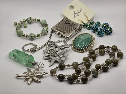 Vintage to Now Silvertone Costume Jewelry Lot