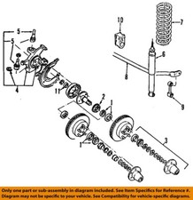 Componentes de freno de suspensión delantera Ford OEM 87-97 Bronco-copa de rodamiento B7A4222B
