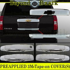 2007-2014 Chevy Tahoe Suburban Chrome Tailgateliftgatedoor Handle Covers