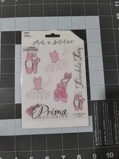 Stick A Bilities PINK BALLERINA Stickers  ST4