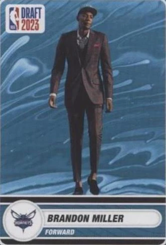 2023-24 Panini Sticker & Card Collection - Brandon Miller #80