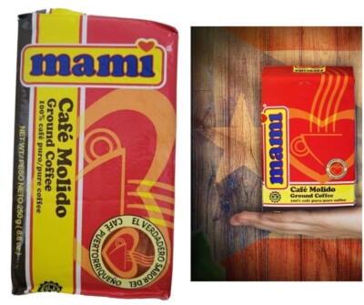 2 PACKS 8.8oz Cafe mami 100% pure puerto Rican coffee  great taste 