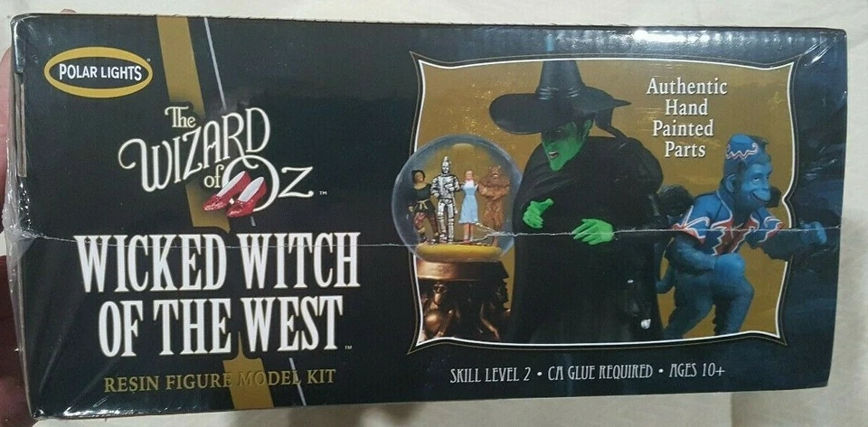 Luces Polares Bruja Malvada del Oeste Mago de Oz Kit de Resina Prepintado Sellado Foto 3 de 4
