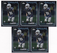 (5) Caelen Carson 2024 TOPPS CHROME ROOKIE CARD LOT #276 DALLAS COWBOYS RC 🏈
