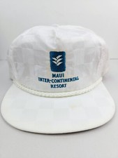 Vintage USA MADE Maui Inter Continental Resort Trucker Hat Strapback Dad Cap